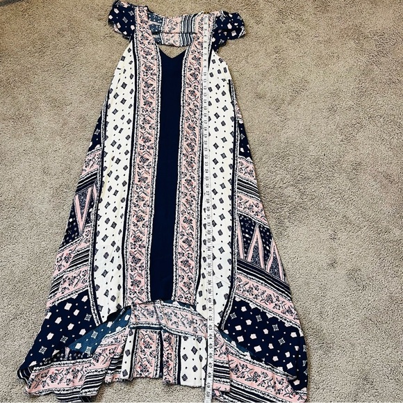 Maeve by Anthropologie Maeve Summertide Cape High-Low Swing Dress. Size X-Small. - Picture 15 of 16